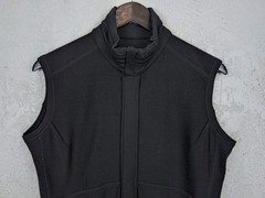 Icebreaker GT Women’s 260 Midweight Merino Wool Black Full Zip Vest Size L