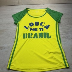Adidas Brasil Women’s jersey Small Louca Por Ti Brazil 2013 Yellow And Green