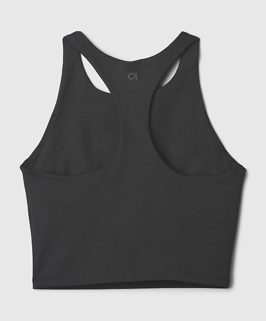Gap GapFit Women’s Black Racerback Pullover Sports Bra L Medium Support