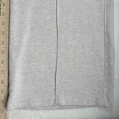 Yogalicious Dahlia Pant Terry Fleece Wide Leg Pintuck Oatmeal Heather Womens M