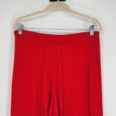 Womens 100% Rayon Wrapped Maxi Skort Large Summer Beachy Boho Resort Casual Chic