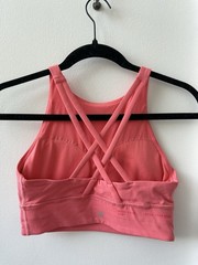 lululemon coral Sports Bra Size 4