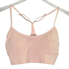 L Space S Active Revel Top Petal Pink Midi Length Adjustable Yoga