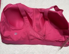 NWT Women’s All In Motion High Support Zip-Front Mesh Crossback Sports Bra, 44DD