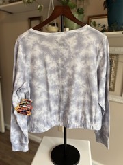 Hello Kitty and Friends Tie Dye Sweatshirt Women’s Junior 19 Naruto Shippuden