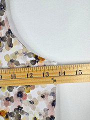 Becco Tank Top Women’s Multicolor Floral High Neck Cropped Size S