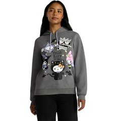 Hello Kitty and Friends Women’s Pullover Hoodie Sweatshirt, Sizes XS 0-2 NEW