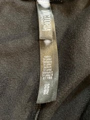 Victoria’s Secret Sport Open Leg Gold Snap Zip Pockets Track Pants Size Small
