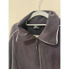 Members Mark Sandwash Half Zip Pullover Charcoal Gray Athletic Sweatshirt Large