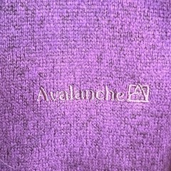 Avalanche Italian Purple Fleece Zip-Up Jacket. Size XL. NWT.