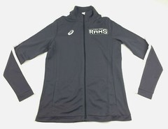 Asics Highland Rams Tricot Full-Zip Warm Up Jacket Woman’s M Grey A032A755