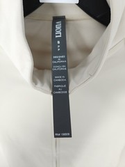 Vuori All The Feels Full Zip Jacket Women’s – Bone New Size Small