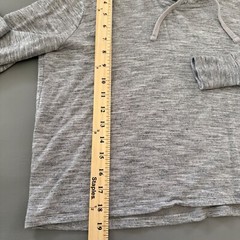 Athleta Hoodie Sweatshirt Pullover Cropped Drawstring Lightweight XS