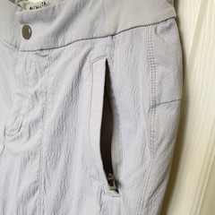 Athleta Trekkie North Joggers Snap Zip Front Women’s Size 4T 35 Inseam Quick Dry