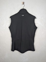 Icebreaker GT Women’s 260 Midweight Merino Wool Black Full Zip Vest Size L