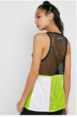 NIKE WOMEN’S NSW MESH VEST TOP TANK MULTICOLOURED – SIZE SMALL ( AR9858 010)