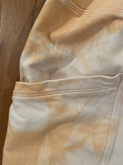 All In Motion Jogger Pants Women’s Large Orange Tie-Dye Pockets 23.5″=Inseam