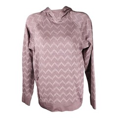 Lululemon Top XS Womens Pink Rest Less Pullover Any Nylon Breathable Athletic