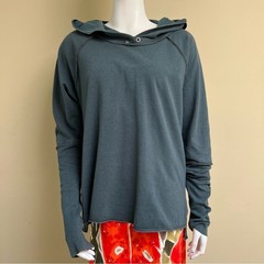 Raw Earth Wild Sky Hoody, Natural Sky Blue, Size Medium