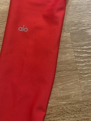 Alo Yoga Airlift 7/8 High Waisted Leggings Pants Bright Red Small