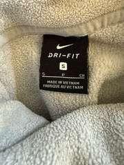 Nike Dri-FIT Women’s Full Zip Fleece Turtleneck Sweatshirt w/ Pockets Gray S