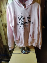 Women’s Rio de Janeiro Parque Brazil Long Sleeve Hoodie Pink M