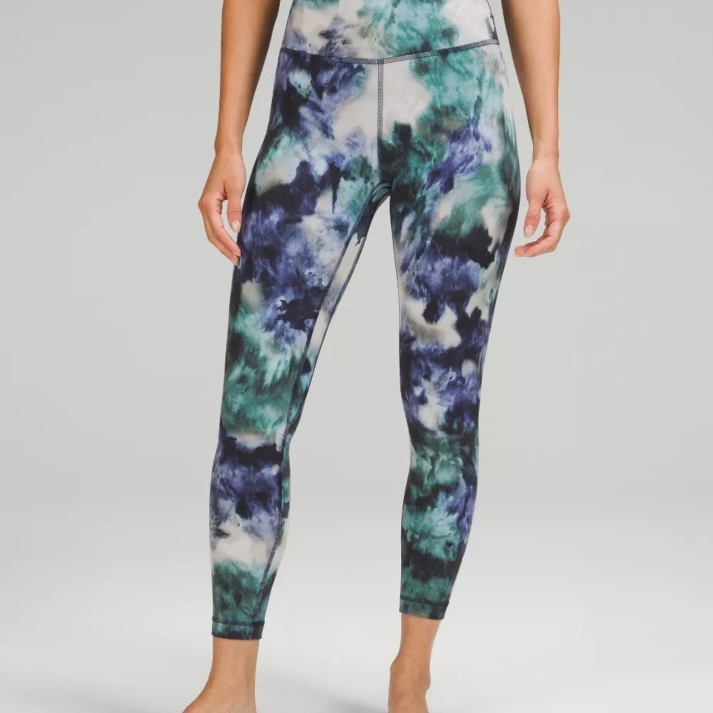 Lululemon Align High-Rise Pant 25″ – Meteor Wash Print Multi