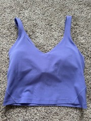 Bright Purple Lululemon Align Tank Top Size 6 Yoga Activewear