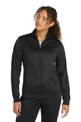 Sport-Tek Ladies Tricot Sleeve Stripe Track Jacket LST94