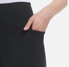 Jockey Women’s Yoga Pants, Black Salt, Size S