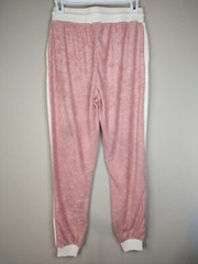 New L*Space Cream Track Pants Womens Small Pink Colorblock Back At It