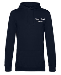Personalised B&C Unisex #Hoodie Embroidered Custom Text Logo Workwear Casual Gym