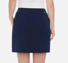 UP! Women’s Pull-On Wrap Skort With Tummy Control Navy Size-XS
