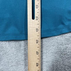 Nike Dri-FIT Pullover Womens Medium Blue Mock Neck 1/2 Zip Athletic Stretch