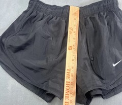 Nike Tempo Brief-Lined Running Shorts Black Womens Small 831558-014 Mesh Side