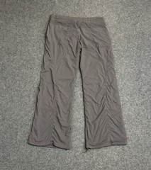 Lululemon Dance Studio Pants Size 12 Lined Gray Straight Fit