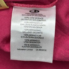 Icebreaker Nature 200 Shirt Womens XL Pink Haven Scoop Base Layer Merino Wool