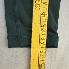 Aeropostale Yoga Pants Small Dark Green Moisture Wicking 4 Way Stretch