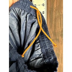 Nike Windbreaker Ripstop Jogger Pants Blue Orange Womens Medium 8-10 Vintage 90s