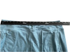 Kuhl Women’s Harmony Knit Skort Zipper Pockets Drawstring Blue Heather Size XL