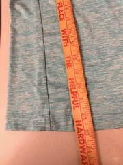 Under Armour HeatGear Pullover Hoodie Womens M Teal Space Dye Loose Fit