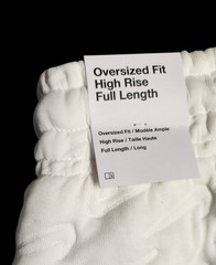 Nike Sportswear Phoenix Fleece Womens Oversized Heavyweight Jacquard Pants Large