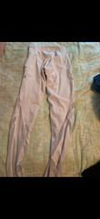 lulelemon white yoga skinny with pockets