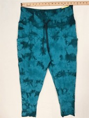 All In Motion Jogger Pants Womens Large Ultra Soft Wide Waistband Blue Tie-Dye
