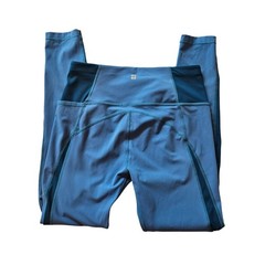 Sweaty Betty Leggings M Medium Blue Super Soft Mesh Workout SB3268C US 8