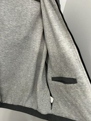 US Air Force Academy Falcons Jacket Gear For Sports Hooded Soft Lining Gray – SM