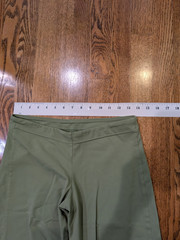 prAna Women’s Yoga Pants Small Green Bootcut Stretch Activewear RN92382 Crop