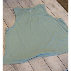 Lou & Grey Womens Light Green Sleeveless Tank Top Size XL
