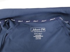 NWT johnnie-O Jacket Women XS Hannah Performance Mixed Media Zip Up Navy Golf