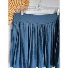 Adidas NEW Ultimate365 Tour Pleated 15″ Skort Skirt Artic Night Blue SZ Medium